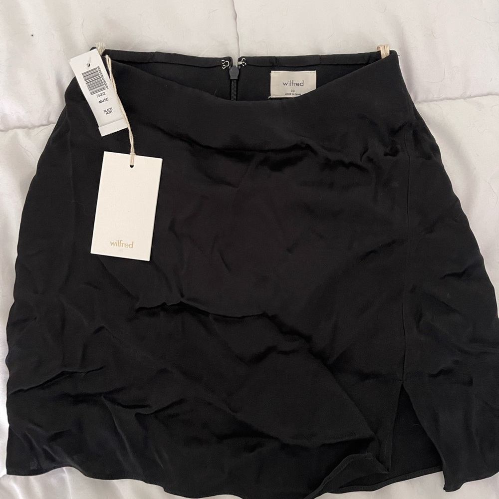 Aritzia Wilfred Silk Skirt